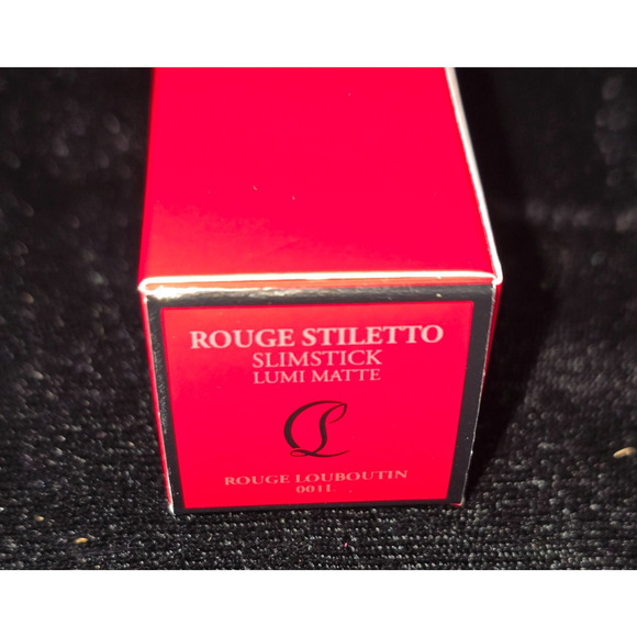 Christian Louboutin NIB Rouge Stilleto Slimstick Lumi Matte Rouge Louboutin001L - Picture 3 of 4